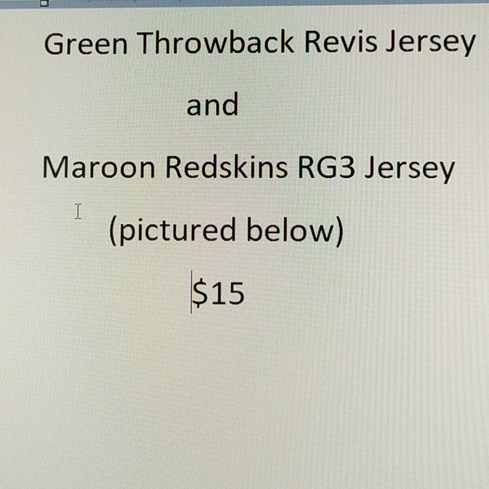 NFL Jersey Lot of 2
